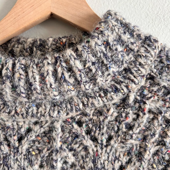 ba&sh Nathan Turtleneck Sweater | Multicolor | Size Small | US 4 - Picture 9 of 16